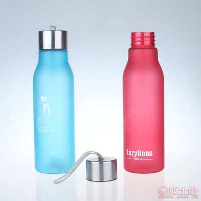 【通用包裝廠家直銷磨砂手提太空杯定制促銷禮品塑料杯透明創(chuàng)意杯子K1020】永康市方巖凌志日用工藝廠 - 產(chǎn)品庫