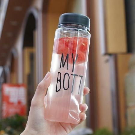 塑料杯男女學(xué)生情侶超大容量水杯耐摔簡約運動韓版隨手杯子高顏值